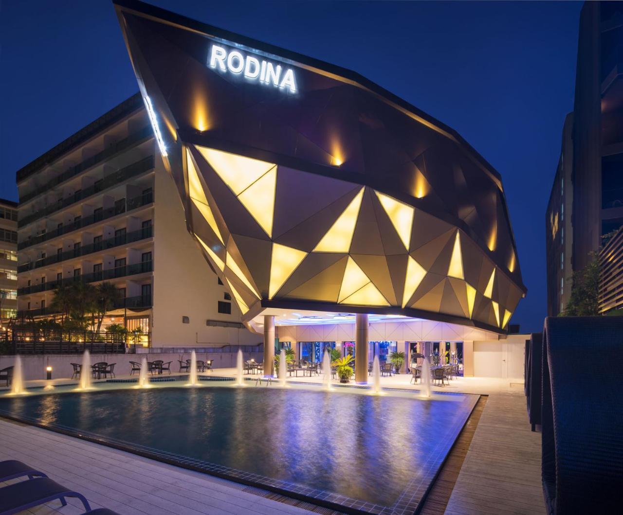 Rodina Beach Hotel Джомтьєн-Біч Екстер'єр фото